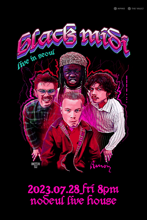 블랙 미디 내한공연 2023 (black midi live in seoul 2023) 노들섬